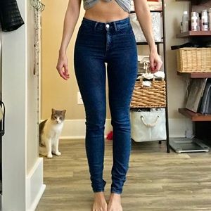 shaping skinny high jeans h&m